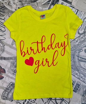 футболка(5-8лет) для девочек пр-во Узбекистан в интернет-магазине «Детская Цена»